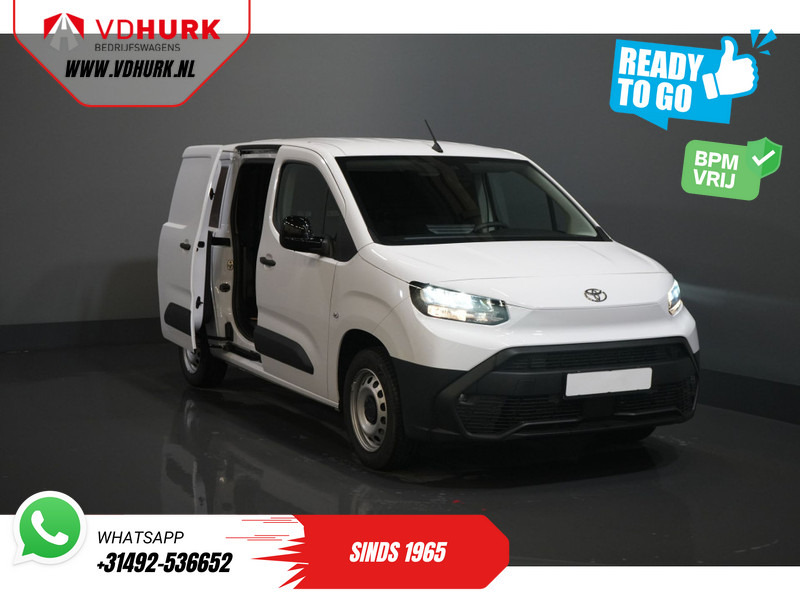 Pieni pakettiauto Toyota PROACE CITY 1.5 130 pk Aut. L2 BPM VRIJ! LED/ Virtual Cockpit/ 3 pers./ Carplay/ Camera/ Climate/ PDC/ Cruise: kuva Pieni pakettiauto Toyota PROACE CITY 1.5 130 pk Aut. L2 BPM VRIJ! LED/ Virtual Cockpit/ 3 pers./ Carplay/ Camera/ Climate/ PDC/ Cruise