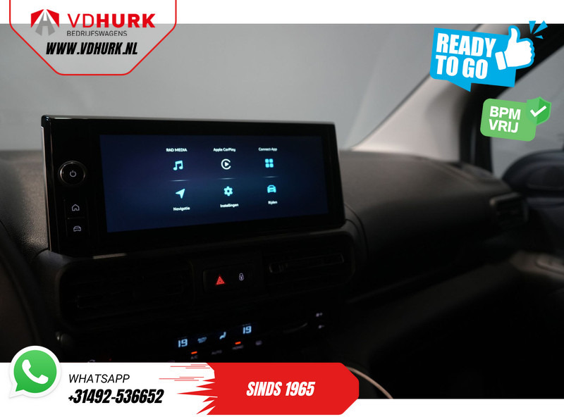 Pieni pakettiauto Toyota PROACE CITY 1.5 130 pk Aut. L2 BPM VRIJ! LED/ Virtual Cockpit/ 3 pers./ Carplay/ Camera/ Climate/ PDC/ Cruise: kuva Pieni pakettiauto Toyota PROACE CITY 1.5 130 pk Aut. L2 BPM VRIJ! LED/ Virtual Cockpit/ 3 pers./ Carplay/ Camera/ Climate/ PDC/ Cruise