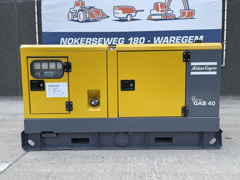 Atlas-Copco QAS 40 - Sähkögeneraattori: kuva Atlas-Copco QAS 40 - Sähkögeneraattori Atlas-Copco QAS 40 - Sähkögeneraattori: kuva Atlas-Copco QAS 40 - Sähkögeneraattori