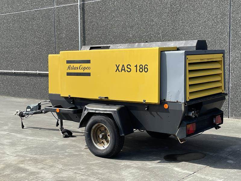 Ilmakompressori Atlas-Copco XAS 186 DD - N: kuva Ilmakompressori Atlas-Copco XAS 186 DD - N