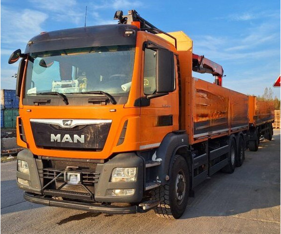 MAN TGS 26.440 - Lava-kuorma-auto, Nosturiauto: kuva MAN TGS 26.440 - Lava-kuorma-auto, Nosturiauto MAN TGS 26.440 - Lava-kuorma-auto, Nosturiauto: kuva MAN TGS 26.440 - Lava-kuorma-auto, Nosturiauto