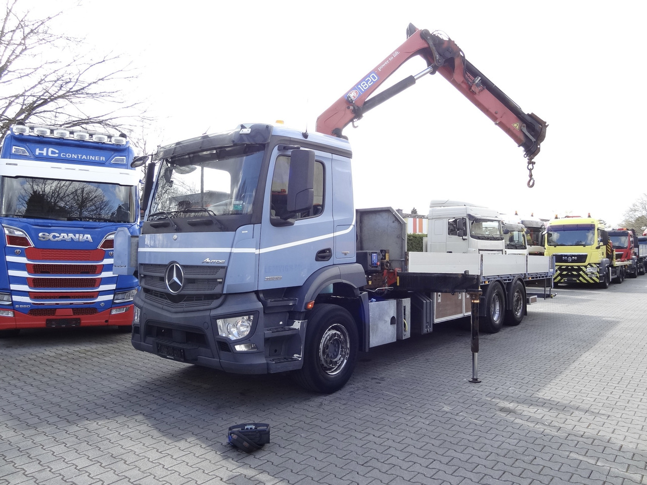 Mercedes-Benz Actros 2533 6X2 HMF 1820 Langmaterial - Lava-kuorma-auto, Nosturiauto: kuva Mercedes-Benz Actros 2533 6X2 HMF 1820 Langmaterial - Lava-kuorma-auto, Nosturiauto Mercedes-Benz Actros 2533 6X2 HMF 1820 Langmaterial - Lava-kuorma-auto, Nosturiauto: kuva Mercedes-Benz Actros 2533 6X2 HMF 1820 Langmaterial - Lava-kuorma-auto, Nosturiauto