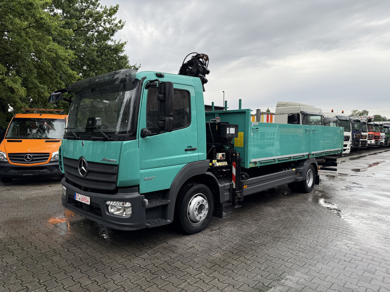 Mercedes-Benz Atego 1227 Kran MKG 96 - Lava-kuorma-auto, Nosturiauto: kuva Mercedes-Benz Atego 1227 Kran MKG 96 - Lava-kuorma-auto, Nosturiauto Mercedes-Benz Atego 1227 Kran MKG 96 - Lava-kuorma-auto, Nosturiauto: kuva Mercedes-Benz Atego 1227 Kran MKG 96 - Lava-kuorma-auto, Nosturiauto