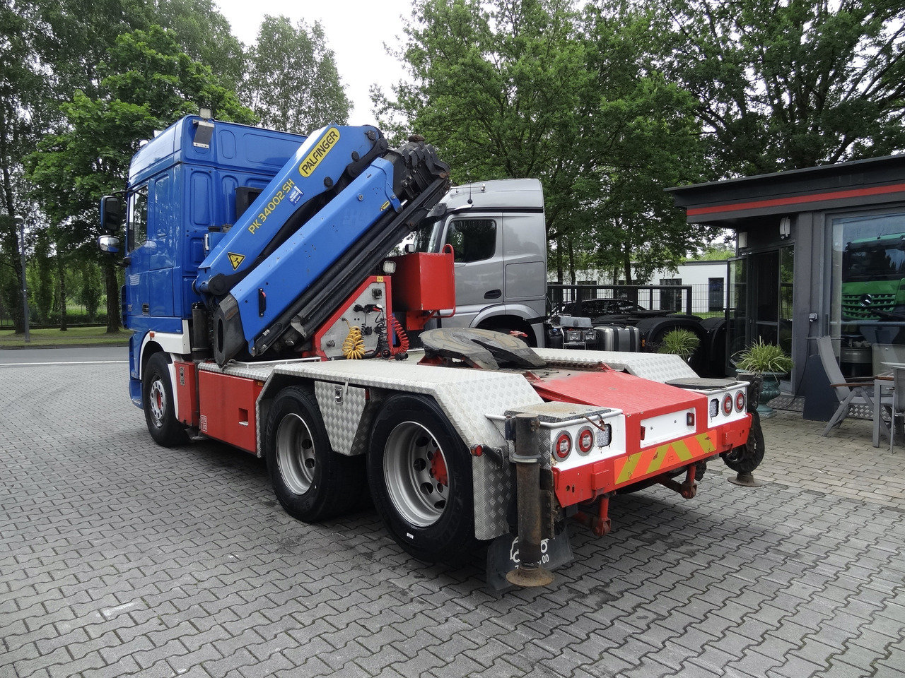 Vetopöytäauto Daf XF105 460 6X2 Kran Palfinger 34002: kuva Vetopöytäauto Daf XF105 460 6X2 Kran Palfinger 34002