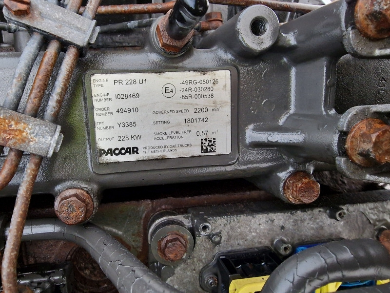 Moottori - Kuorma-auto DAF CF PR228 U1 Truck Spec Engine (Truck): kuva Moottori - Kuorma-auto DAF CF PR228 U1 Truck Spec Engine (Truck)