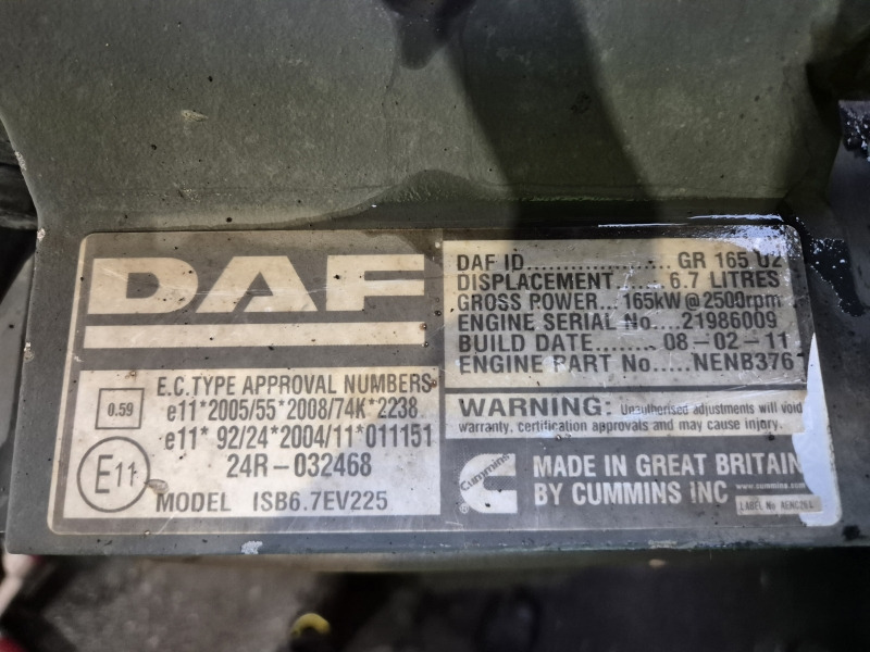 DAF GR165U2 EUR5 Engine (Truck) - Moottori - Kuorma-auto: kuva DAF GR165U2 EUR5 Engine (Truck) - Moottori - Kuorma-auto DAF GR165U2 EUR5 Engine (Truck) - Moottori - Kuorma-auto: kuva DAF GR165U2 EUR5 Engine (Truck) - Moottori - Kuorma-auto