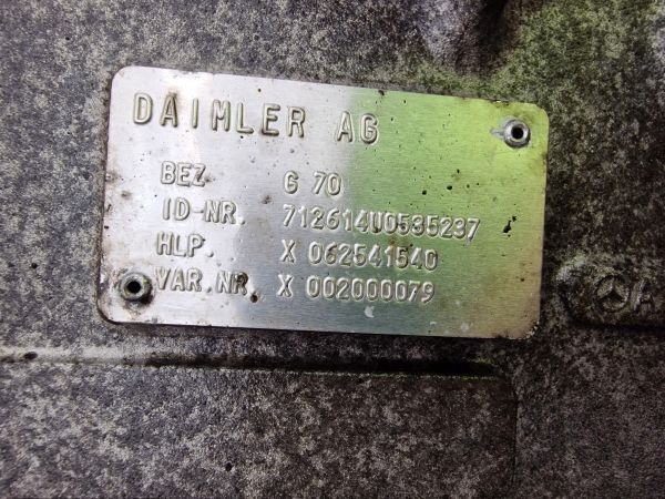 Vaihdelaatikko Mercedes Benz G70-6 Automatic Gearbox: kuva Vaihdelaatikko Mercedes Benz G70-6 Automatic Gearbox