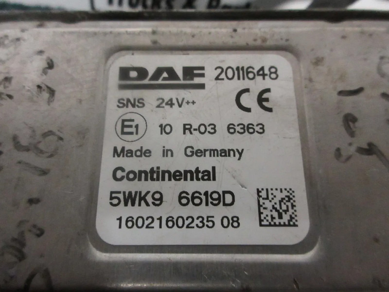 DAF 2011648 NOX SENSOR DAF CF XF EURO 5 - Sähköjärjestelmä - Kuorma-auto: kuva DAF 2011648 NOX SENSOR DAF CF XF EURO 5 - Sähköjärjestelmä - Kuorma-auto DAF 2011648 NOX SENSOR DAF CF XF EURO 5 - Sähköjärjestelmä - Kuorma-auto: kuva DAF 2011648 NOX SENSOR DAF CF XF EURO 5 - Sähköjärjestelmä - Kuorma-auto