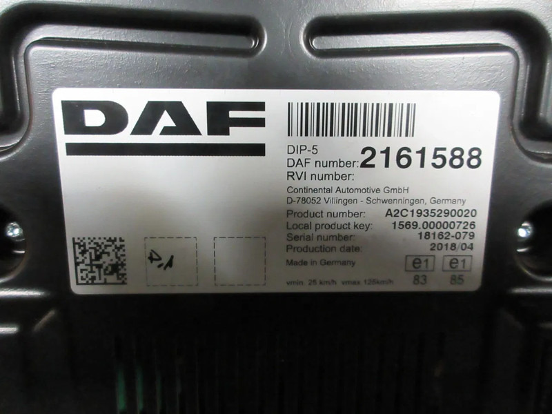 DAF 2161588 INSTRUMENTENPANEEL DAF XF CF 450 EURO 6 MODEL 2020 - Kojelauta - Kuorma-auto: kuva DAF 2161588 INSTRUMENTENPANEEL DAF XF CF 450 EURO 6 MODEL 2020 - Kojelauta - Kuorma-auto DAF 2161588 INSTRUMENTENPANEEL DAF XF CF 450 EURO 6 MODEL 2020 - Kojelauta - Kuorma-auto: kuva DAF 2161588 INSTRUMENTENPANEEL DAF XF CF 450 EURO 6 MODEL 2020 - Kojelauta - Kuorma-auto