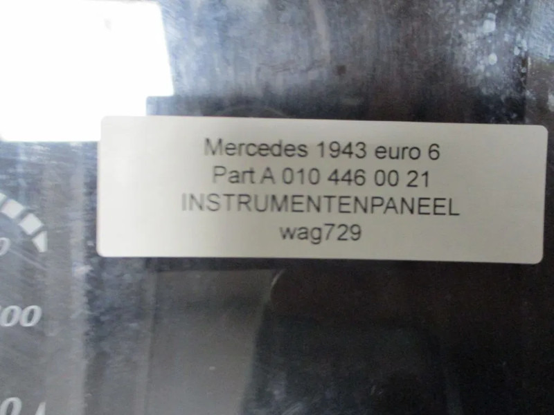 Mercedes-Benz A 010 446 00 21 INSTRUMENTENPANEEL MERCEDES ACTROS EURO 6 - Kojelauta - Kuorma-auto: kuva Mercedes-Benz A 010 446 00 21 INSTRUMENTENPANEEL MERCEDES ACTROS EURO 6 - Kojelauta - Kuorma-auto Mercedes-Benz A 010 446 00 21 INSTRUMENTENPANEEL MERCEDES ACTROS EURO 6 - Kojelauta - Kuorma-auto: kuva Mercedes-Benz A 010 446 00 21 INSTRUMENTENPANEEL MERCEDES ACTROS EURO 6 - Kojelauta - Kuorma-auto