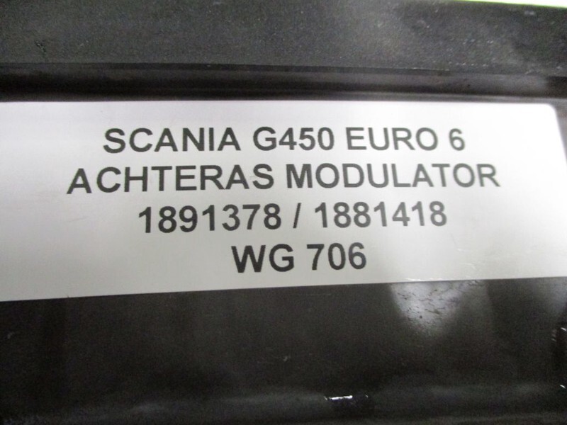 Scania G450 1891378 / 1881418 ACHTERAS MODULATOR EURO 6 - Jarruosat - Kuorma-auto: kuva Scania G450 1891378 / 1881418 ACHTERAS MODULATOR EURO 6 - Jarruosat - Kuorma-auto Scania G450 1891378 / 1881418 ACHTERAS MODULATOR EURO 6 - Jarruosat - Kuorma-auto: kuva Scania G450 1891378 / 1881418 ACHTERAS MODULATOR EURO 6 - Jarruosat - Kuorma-auto