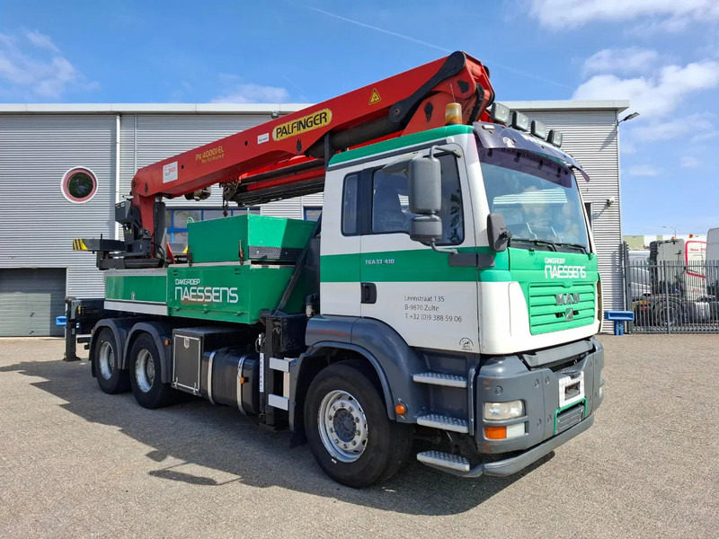 MAN TGA 33.410 / 6X4 / PALFINGER PK4000 1EL ROOFER CRANE / 25M / REMOTE / 2X BIG AXLE / 490677 KM / MANUAL / EURO-3 / 2005 - Nosturiauto: kuva MAN TGA 33.410 / 6X4 / PALFINGER PK4000 1EL ROOFER CRANE / 25M / REMOTE / 2X BIG AXLE / 490677 KM / MANUAL / EURO-3 / 2005 - Nosturiauto MAN TGA 33.410 / 6X4 / PALFINGER PK4000 1EL ROOFER CRANE / 25M / REMOTE / 2X BIG AXLE / 490677 KM / MANUAL / EURO-3 / 2005 - Nosturiauto: kuva MAN TGA 33.410 / 6X4 / PALFINGER PK4000 1EL ROOFER CRANE / 25M / REMOTE / 2X BIG AXLE / 490677 KM / MANUAL / EURO-3 / 2005 - Nosturiauto
