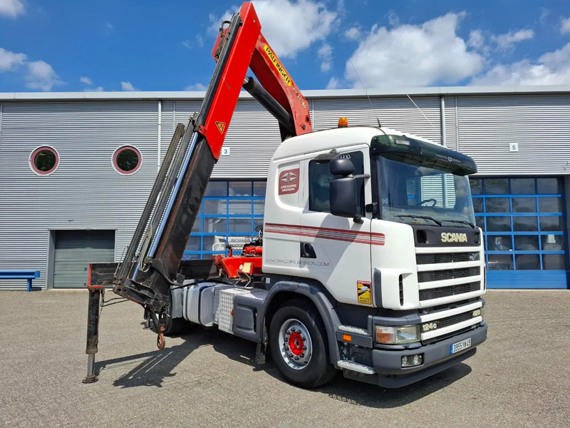 Scania 124G-420 / RETARDER / PALFINGER PK32080 / DOUBLE TANK / AIRCO / GOOD CONDITION / MANUAL / EURO-3 / 2004 - Nosturiauto: kuva Scania 124G-420 / RETARDER / PALFINGER PK32080 / DOUBLE TANK / AIRCO / GOOD CONDITION / MANUAL / EURO-3 / 2004 - Nosturiauto Scania 124G-420 / RETARDER / PALFINGER PK32080 / DOUBLE TANK / AIRCO / GOOD CONDITION / MANUAL / EURO-3 / 2004 - Nosturiauto: kuva Scania 124G-420 / RETARDER / PALFINGER PK32080 / DOUBLE TANK / AIRCO / GOOD CONDITION / MANUAL / EURO-3 / 2004 - Nosturiauto