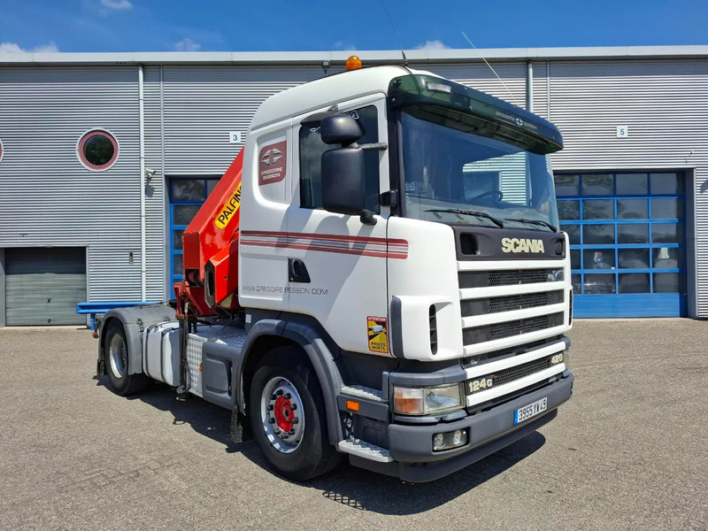 Scania 124G-420 / RETARDER / PALFINGER PK32080 / DOUBLE TANK / AIRCO / GOOD CONDITION / MANUAL / EURO-3 / 2004 - Nosturiauto: kuva Scania 124G-420 / RETARDER / PALFINGER PK32080 / DOUBLE TANK / AIRCO / GOOD CONDITION / MANUAL / EURO-3 / 2004 - Nosturiauto Scania 124G-420 / RETARDER / PALFINGER PK32080 / DOUBLE TANK / AIRCO / GOOD CONDITION / MANUAL / EURO-3 / 2004 - Nosturiauto: kuva Scania 124G-420 / RETARDER / PALFINGER PK32080 / DOUBLE TANK / AIRCO / GOOD CONDITION / MANUAL / EURO-3 / 2004 - Nosturiauto
