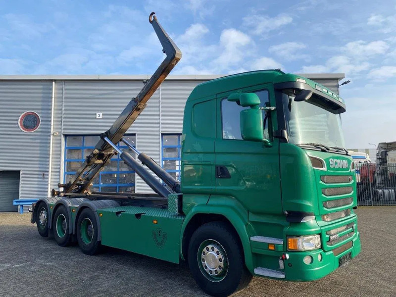 Scania R520 V8 / 8X4 / BIG AXLE / AJK HOOKLIFT 30TON / LIFT+LENKACHSE / NAVI / LEATHER / FULL-AIR / AUTOMATIC / EURO-6 / 2015 - Koukkulava kuorma-auto: kuva Scania R520 V8 / 8X4 / BIG AXLE / AJK HOOKLIFT 30TON / LIFT+LENKACHSE / NAVI / LEATHER / FULL-AIR / AUTOMATIC / EURO-6 / 2015 - Koukkulava kuorma-auto Scania R520 V8 / 8X4 / BIG AXLE / AJK HOOKLIFT 30TON / LIFT+LENKACHSE / NAVI / LEATHER / FULL-AIR / AUTOMATIC / EURO-6 / 2015 - Koukkulava kuorma-auto: kuva Scania R520 V8 / 8X4 / BIG AXLE / AJK HOOKLIFT 30TON / LIFT+LENKACHSE / NAVI / LEATHER / FULL-AIR / AUTOMATIC / EURO-6 / 2015 - Koukkulava kuorma-auto