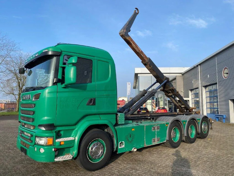 Scania R520 V8 / 8X4 / BIG AXLE / AJK HOOKLIFT 30TON / LIFT+LENKACHSE / NAVI / LEATHER / FULL-AIR / AUTOMATIC / EURO-6 / 2015 - Koukkulava kuorma-auto: kuva Scania R520 V8 / 8X4 / BIG AXLE / AJK HOOKLIFT 30TON / LIFT+LENKACHSE / NAVI / LEATHER / FULL-AIR / AUTOMATIC / EURO-6 / 2015 - Koukkulava kuorma-auto Scania R520 V8 / 8X4 / BIG AXLE / AJK HOOKLIFT 30TON / LIFT+LENKACHSE / NAVI / LEATHER / FULL-AIR / AUTOMATIC / EURO-6 / 2015 - Koukkulava kuorma-auto: kuva Scania R520 V8 / 8X4 / BIG AXLE / AJK HOOKLIFT 30TON / LIFT+LENKACHSE / NAVI / LEATHER / FULL-AIR / AUTOMATIC / EURO-6 / 2015 - Koukkulava kuorma-auto