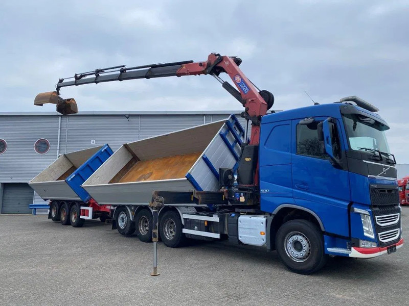 Volvo FH4-500 / HMF 3220K-RC / REMOTE / ROTATOR / 3SIDE TIPPER / DYNAMIC STEERING / ONLY:302623 KM / AUTOMATIC / EURO-6 / 2017 - Nosturiauto: kuva Volvo FH4-500 / HMF 3220K-RC / REMOTE / ROTATOR / 3SIDE TIPPER / DYNAMIC STEERING / ONLY:302623 KM / AUTOMATIC / EURO-6 / 2017 - Nosturiauto Volvo FH4-500 / HMF 3220K-RC / REMOTE / ROTATOR / 3SIDE TIPPER / DYNAMIC STEERING / ONLY:302623 KM / AUTOMATIC / EURO-6 / 2017 - Nosturiauto: kuva Volvo FH4-500 / HMF 3220K-RC / REMOTE / ROTATOR / 3SIDE TIPPER / DYNAMIC STEERING / ONLY:302623 KM / AUTOMATIC / EURO-6 / 2017 - Nosturiauto