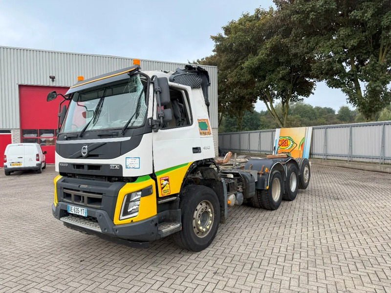 Volvo FMX 450 / ENGINE RUNNING / 8X4 / VEB / ONLY:260642 KM / PTO / LIFT+LENKACHSE / ALCOA / AUTOMATIC / EURO-6 / 2014 - Kuorma-auto alusta: kuva Volvo FMX 450 / ENGINE RUNNING / 8X4 / VEB / ONLY:260642 KM / PTO / LIFT+LENKACHSE / ALCOA / AUTOMATIC / EURO-6 / 2014 - Kuorma-auto alusta Volvo FMX 450 / ENGINE RUNNING / 8X4 / VEB / ONLY:260642 KM / PTO / LIFT+LENKACHSE / ALCOA / AUTOMATIC / EURO-6 / 2014 - Kuorma-auto alusta: kuva Volvo FMX 450 / ENGINE RUNNING / 8X4 / VEB / ONLY:260642 KM / PTO / LIFT+LENKACHSE / ALCOA / AUTOMATIC / EURO-6 / 2014 - Kuorma-auto alusta