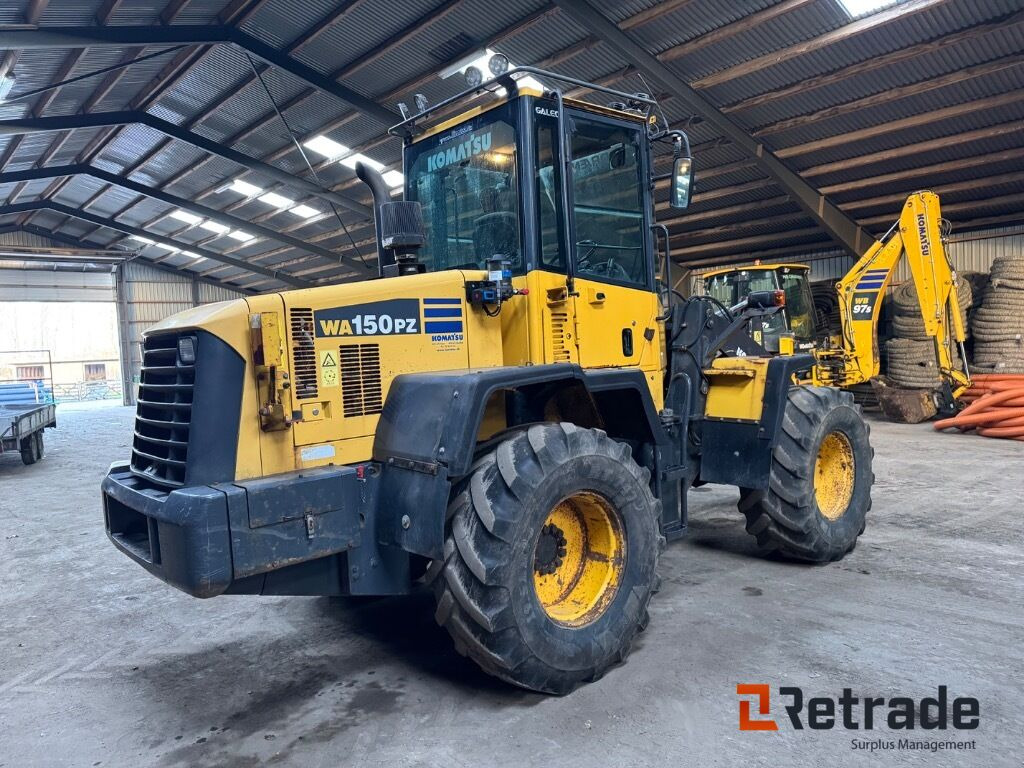 Hjullæsser Komatsu WA 150 - Pyöräkuormaaja: kuva Hjullæsser Komatsu WA 150 - Pyöräkuormaaja Hjullæsser Komatsu WA 150 - Pyöräkuormaaja: kuva Hjullæsser Komatsu WA 150 - Pyöräkuormaaja