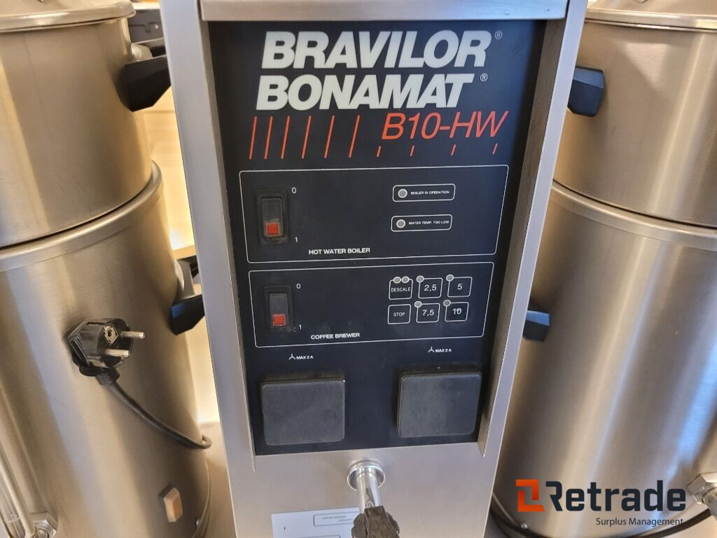 Kaffebryggare Bravilor Bonamat B10-HW - Elintarviketeollisuuden kone: kuva Kaffebryggare Bravilor Bonamat B10-HW - Elintarviketeollisuuden kone Kaffebryggare Bravilor Bonamat B10-HW - Elintarviketeollisuuden kone: kuva Kaffebryggare Bravilor Bonamat B10-HW - Elintarviketeollisuuden kone