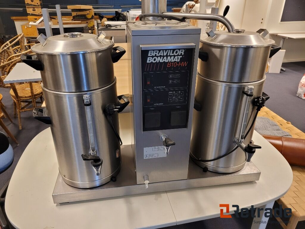 Kaffebryggare Bravilor Bonamat B10-HW - Elintarviketeollisuuden kone: kuva Kaffebryggare Bravilor Bonamat B10-HW - Elintarviketeollisuuden kone Kaffebryggare Bravilor Bonamat B10-HW - Elintarviketeollisuuden kone: kuva Kaffebryggare Bravilor Bonamat B10-HW - Elintarviketeollisuuden kone