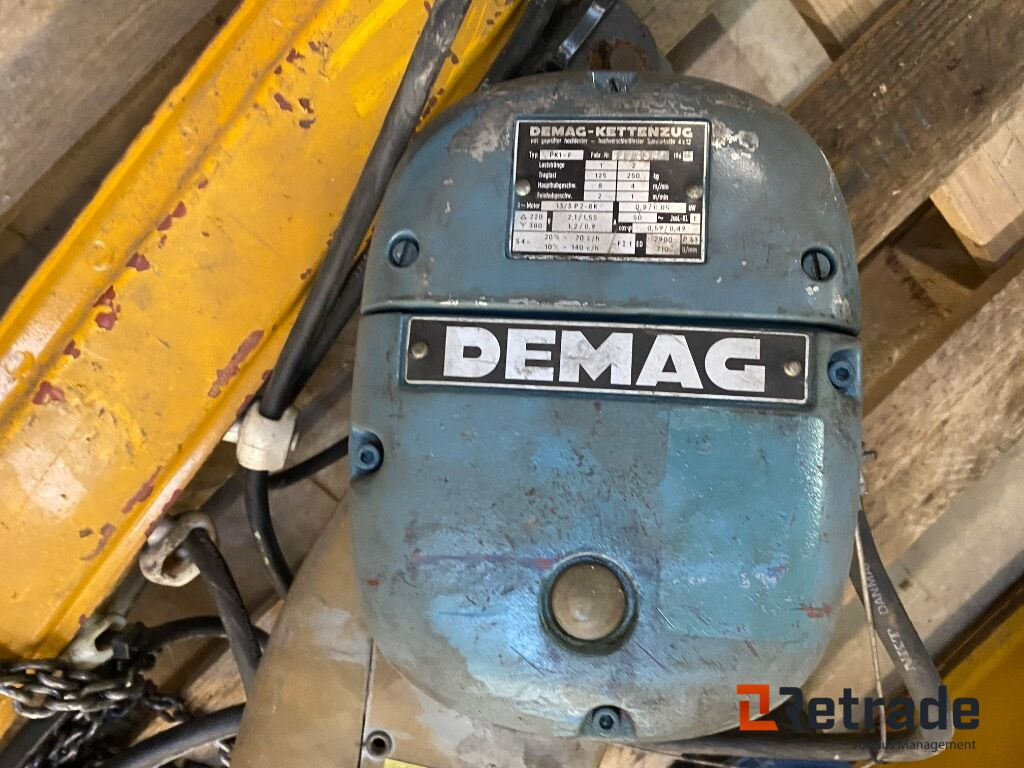 DEMAG Vægsvingkran med PK1-F Kædetalje - Rakennuskoneet: kuva DEMAG Vægsvingkran med PK1-F Kædetalje - Rakennuskoneet DEMAG Vægsvingkran med PK1-F Kædetalje - Rakennuskoneet: kuva DEMAG Vægsvingkran med PK1-F Kædetalje - Rakennuskoneet