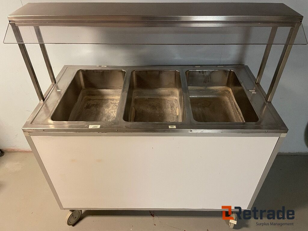 Restaurangutrustning Serveringsvagn med vattenbad - Elintarviketeollisuuden kone: kuva Restaurangutrustning Serveringsvagn med vattenbad - Elintarviketeollisuuden kone Restaurangutrustning Serveringsvagn med vattenbad - Elintarviketeollisuuden kone: kuva Restaurangutrustning Serveringsvagn med vattenbad - Elintarviketeollisuuden kone