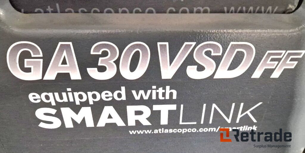 Atlas Copco GA 30 VSD FF SKRUEKOMPRESSOR - Teollisuuden kone: kuva Atlas Copco GA 30 VSD FF SKRUEKOMPRESSOR - Teollisuuden kone Atlas Copco GA 30 VSD FF SKRUEKOMPRESSOR - Teollisuuden kone: kuva Atlas Copco GA 30 VSD FF SKRUEKOMPRESSOR - Teollisuuden kone