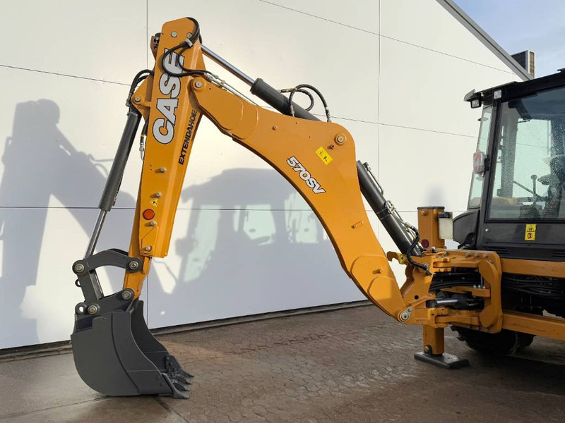 Kaivuri-trukki Case 570SV 4WD - 4/1 Bucket / Telescopic Boom / AC: kuva Kaivuri-trukki Case 570SV 4WD - 4/1 Bucket / Telescopic Boom / AC