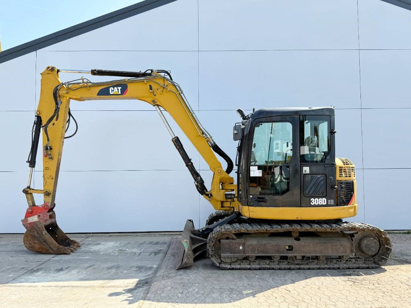 Minikuormaaja Cat 308D CR - Quick Coupler / Hammer Lines / Airco: kuva Minikuormaaja Cat 308D CR - Quick Coupler / Hammer Lines / Airco