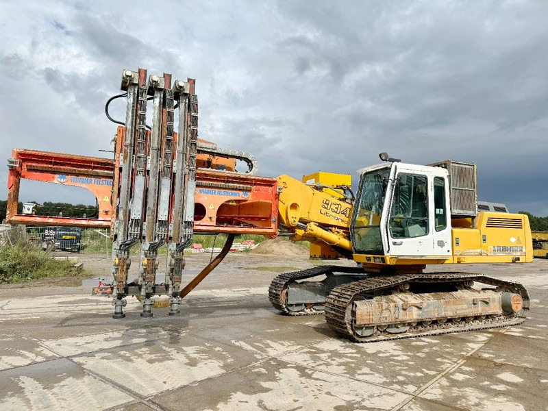 Liebherr R934 HDS + Wimmer Drill / 3 Tamrock HE122 - Telakaivukone: kuva Liebherr R934 HDS + Wimmer Drill / 3 Tamrock HE122 - Telakaivukone Liebherr R934 HDS + Wimmer Drill / 3 Tamrock HE122 - Telakaivukone: kuva Liebherr R934 HDS + Wimmer Drill / 3 Tamrock HE122 - Telakaivukone