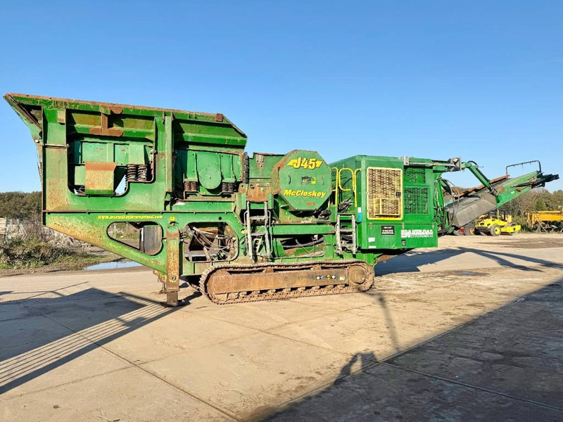 MCCLOSKEY J45 - JAW CRUSHER / CE Certified - Mobiilimurskain: kuva MCCLOSKEY J45 - JAW CRUSHER / CE Certified - Mobiilimurskain MCCLOSKEY J45 - JAW CRUSHER / CE Certified - Mobiilimurskain: kuva MCCLOSKEY J45 - JAW CRUSHER / CE Certified - Mobiilimurskain