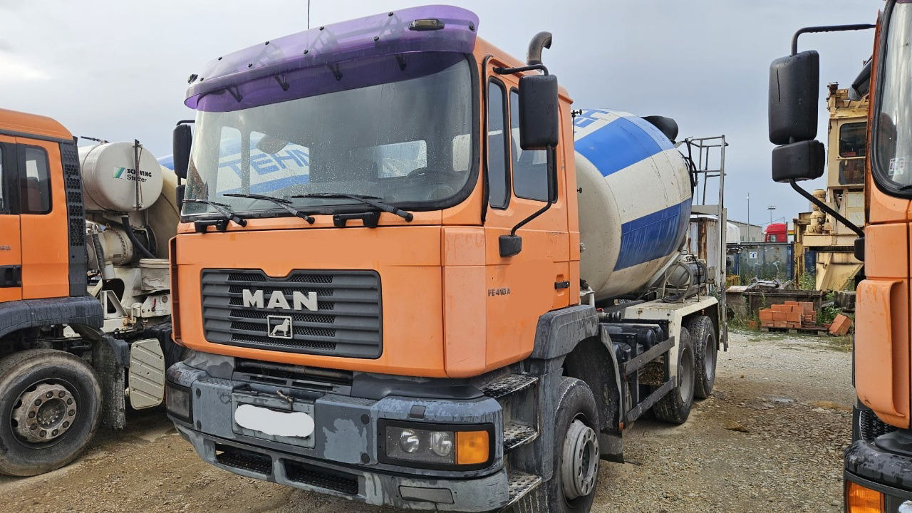 MAN FE 410A 8x4 mixer - 7m3 - euro 3 - Betoniauto: kuva MAN FE 410A 8x4 mixer - 7m3 - euro 3 - Betoniauto MAN FE 410A 8x4 mixer - 7m3 - euro 3 - Betoniauto: kuva MAN FE 410A 8x4 mixer - 7m3 - euro 3 - Betoniauto
