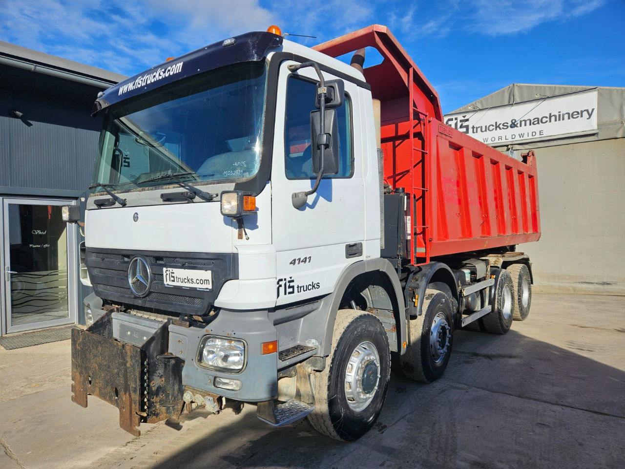 Mercedes-Benz Actros 4141 K 8x6 tipper - 19m3 - spring suspension - Kippiauto kuorma-auto: kuva  Mercedes-Benz Actros 4141 K 8x6 tipper - 19m3 - spring suspension - Kippiauto kuorma-auto Mercedes-Benz Actros 4141 K 8x6 tipper - 19m3 - spring suspension - Kippiauto kuorma-auto: kuva  Mercedes-Benz Actros 4141 K 8x6 tipper - 19m3 - spring suspension - Kippiauto kuorma-auto
