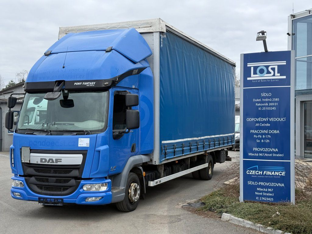 Pressukapelli kuorma-auto DAF LF220 EURO 6: kuva Pressukapelli kuorma-auto DAF LF220 EURO 6