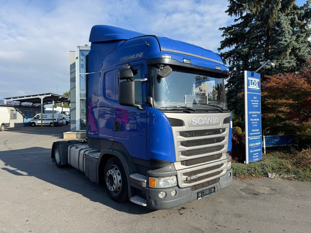 Scania R450 Highline EURO 6 MEGA/lowdeck - Vetopöytäauto: kuva Scania R450 Highline EURO 6 MEGA/lowdeck - Vetopöytäauto Scania R450 Highline EURO 6 MEGA/lowdeck - Vetopöytäauto: kuva Scania R450 Highline EURO 6 MEGA/lowdeck - Vetopöytäauto