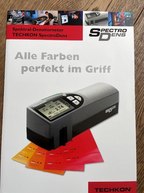 Compact spectral densitometer Techkon SpectroDens Premium - Painokone: kuva Compact spectral densitometer Techkon SpectroDens Premium - Painokone Compact spectral densitometer Techkon SpectroDens Premium - Painokone: kuva Compact spectral densitometer Techkon SpectroDens Premium - Painokone
