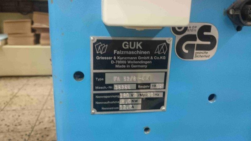 GUK FA 52-6-4-K-FL combination folding machine - Taittokone: kuva GUK FA 52-6-4-K-FL combination folding machine - Taittokone GUK FA 52-6-4-K-FL combination folding machine - Taittokone: kuva GUK FA 52-6-4-K-FL combination folding machine - Taittokone