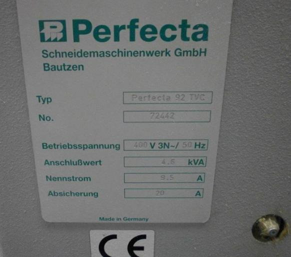 Perfecta 92 TVC high-speed cutter - Paperileikkuri: kuva  Perfecta 92 TVC high-speed cutter - Paperileikkuri Perfecta 92 TVC high-speed cutter - Paperileikkuri: kuva  Perfecta 92 TVC high-speed cutter - Paperileikkuri