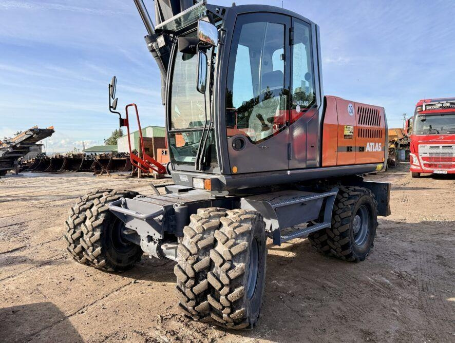 Atlas 190W - Pyöräalustainen kaivinkone: kuva Atlas 190W - Pyöräalustainen kaivinkone Atlas 190W - Pyöräalustainen kaivinkone: kuva Atlas 190W - Pyöräalustainen kaivinkone