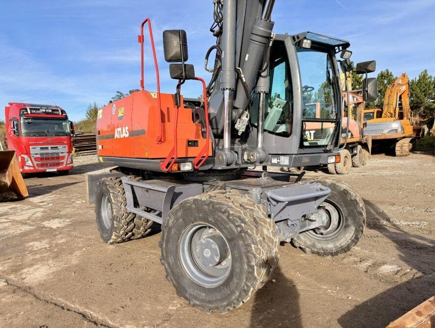 Atlas 190W - Pyöräalustainen kaivinkone: kuva Atlas 190W - Pyöräalustainen kaivinkone Atlas 190W - Pyöräalustainen kaivinkone: kuva Atlas 190W - Pyöräalustainen kaivinkone