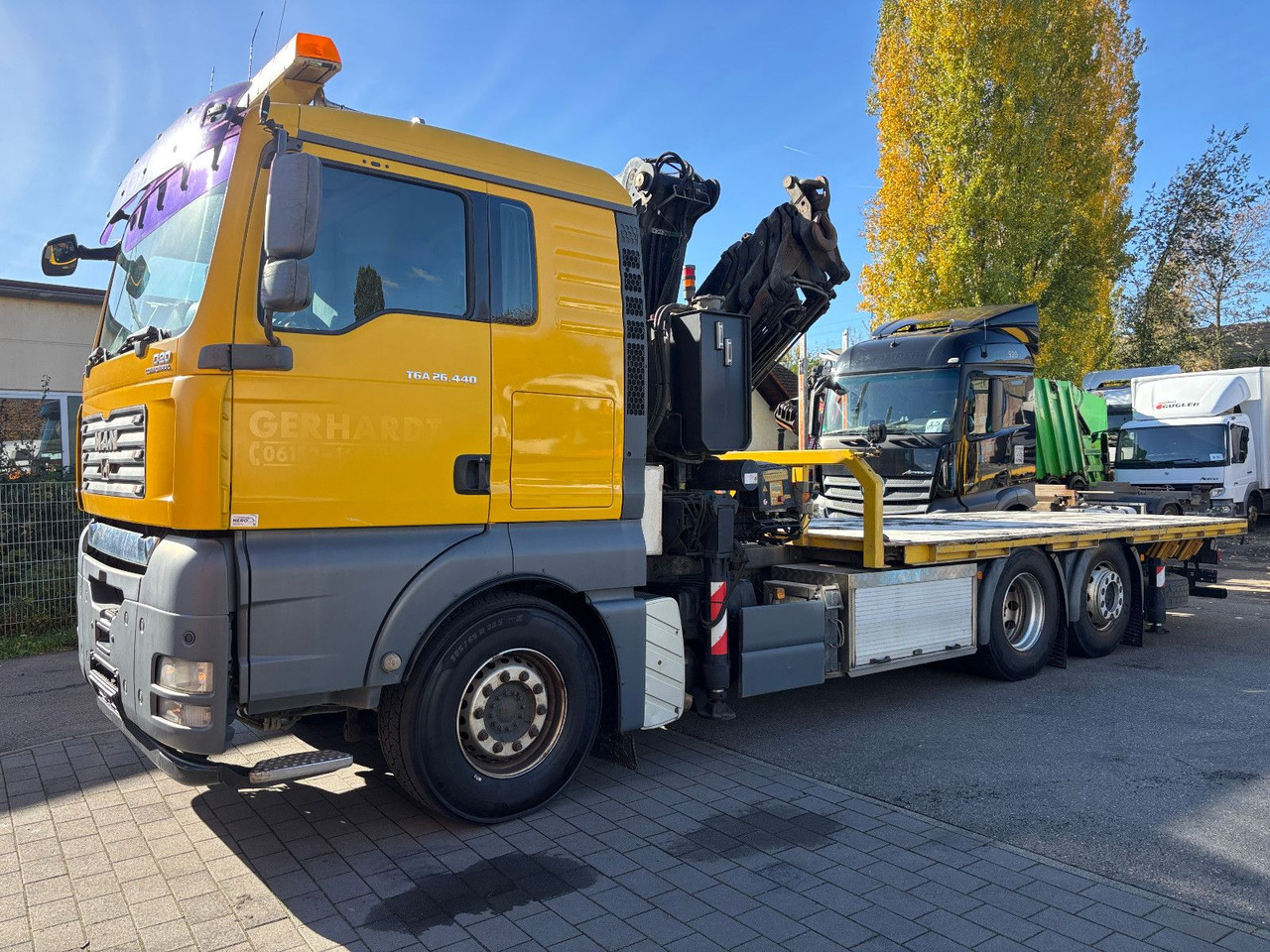 MAN TGA 26.440 FASSI F450AXP Containerauf./Lenkachse - Nosturiauto: kuva MAN TGA 26.440 FASSI F450AXP Containerauf./Lenkachse - Nosturiauto MAN TGA 26.440 FASSI F450AXP Containerauf./Lenkachse - Nosturiauto: kuva MAN TGA 26.440 FASSI F450AXP Containerauf./Lenkachse - Nosturiauto