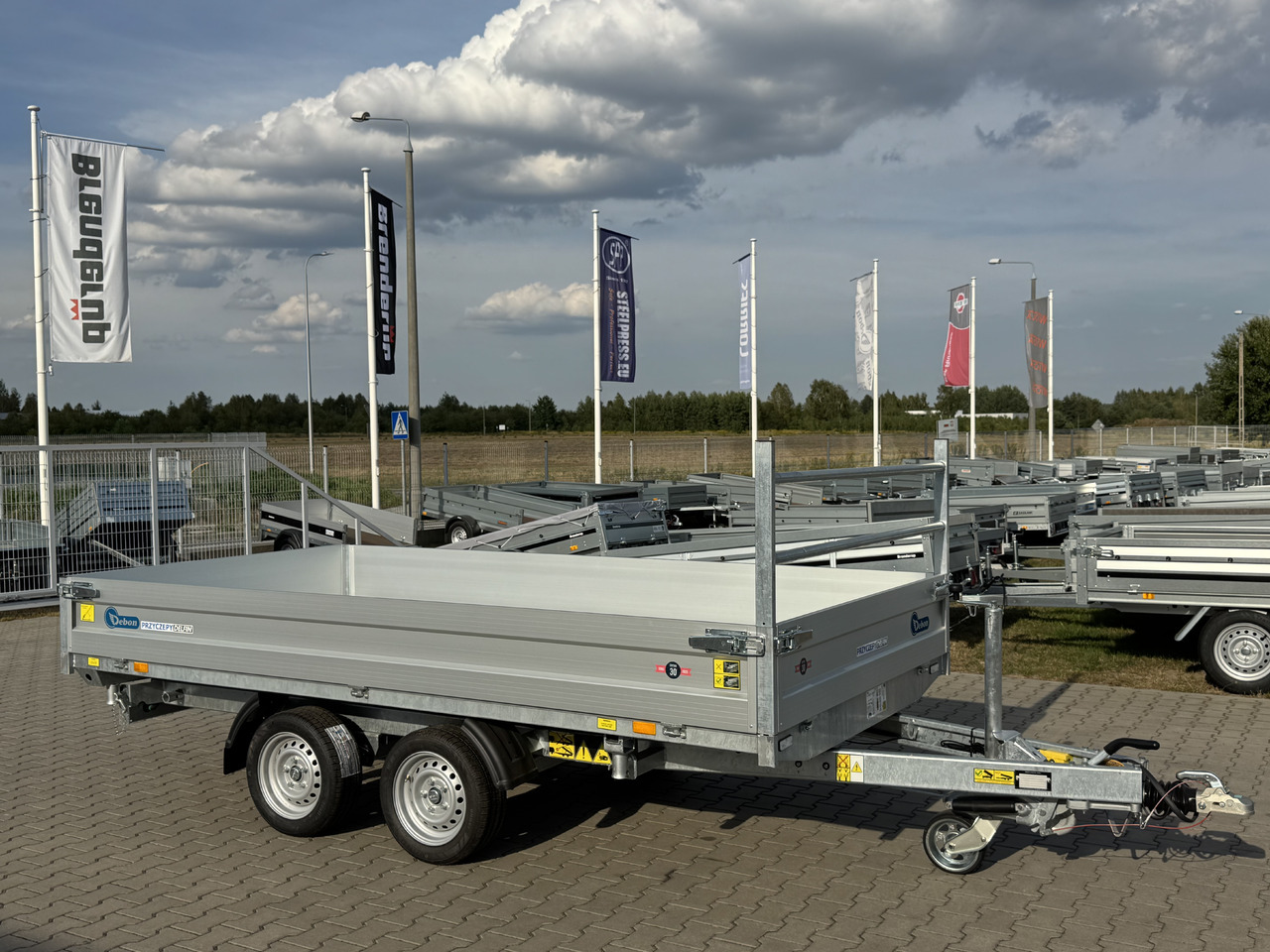 DEBON PW 3.6 Electric  360x180 cm 3.5T - Kippiauto perävaunu: kuva DEBON PW 3.6 Electric  360x180 cm 3.5T - Kippiauto perävaunu DEBON PW 3.6 Electric  360x180 cm 3.5T - Kippiauto perävaunu: kuva DEBON PW 3.6 Electric  360x180 cm 3.5T - Kippiauto perävaunu