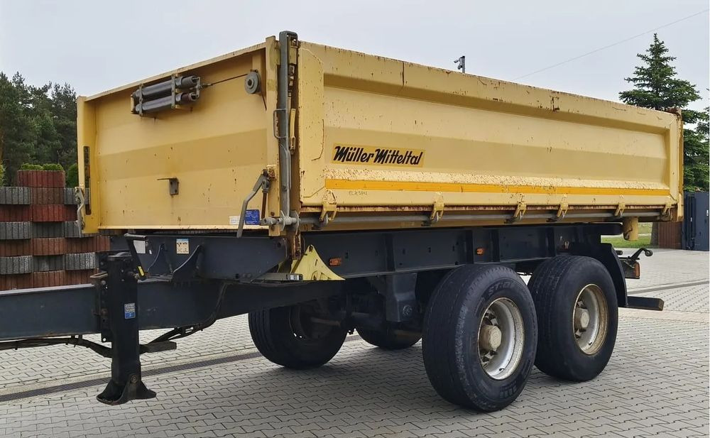 Miller Tandem R180 | Wywrotka 3-stronna | Pneumatyczne zawieszenie | Bordmatik | 2013 | Oś podnoszona - Kippiauto perävaunu: kuva Miller Tandem R180 | Wywrotka 3-stronna | Pneumatyczne zawieszenie | Bordmatik | 2013 | Oś podnoszona - Kippiauto perävaunu Miller Tandem R180 | Wywrotka 3-stronna | Pneumatyczne zawieszenie | Bordmatik | 2013 | Oś podnoszona - Kippiauto perävaunu: kuva Miller Tandem R180 | Wywrotka 3-stronna | Pneumatyczne zawieszenie | Bordmatik | 2013 | Oś podnoszona - Kippiauto perävaunu