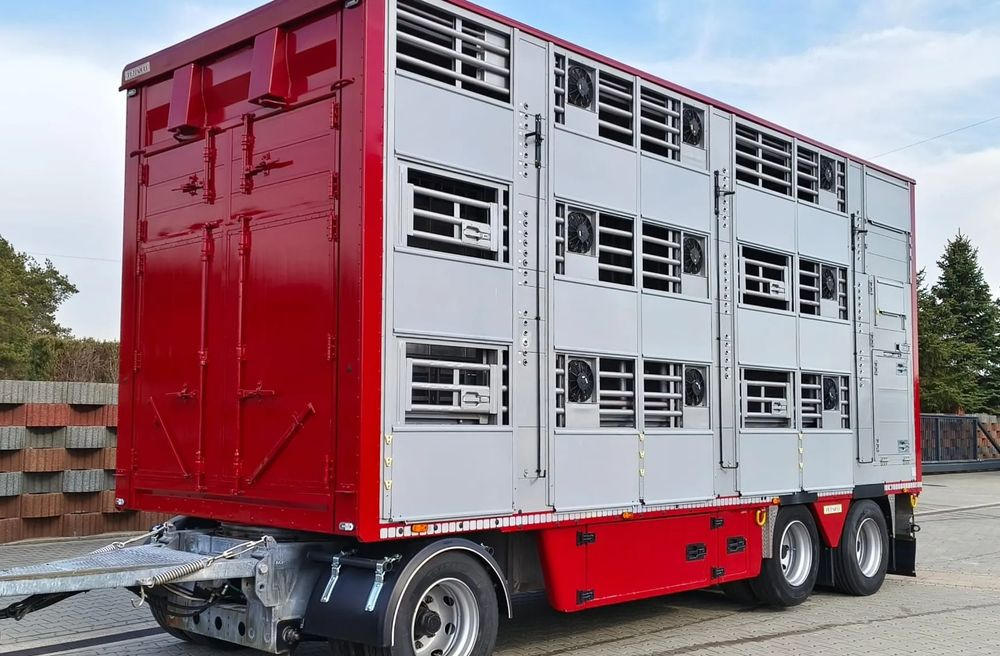 Pezzaioli RBA 32/TRZYOSIOWA PRZYCZEPA-2XBYDŁO,3X TRZODA - Eläinten kuljetus perävaunu: kuva Pezzaioli RBA 32/TRZYOSIOWA PRZYCZEPA-2XBYDŁO,3X TRZODA - Eläinten kuljetus perävaunu Pezzaioli RBA 32/TRZYOSIOWA PRZYCZEPA-2XBYDŁO,3X TRZODA - Eläinten kuljetus perävaunu: kuva Pezzaioli RBA 32/TRZYOSIOWA PRZYCZEPA-2XBYDŁO,3X TRZODA - Eläinten kuljetus perävaunu
