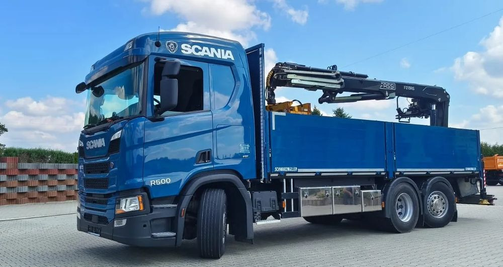 Scania R 500 6x2 z żurawiem Fassi F 215 AS – 2019 – Euro 6 –Retarder -Oś skrętna - Gotowa do pracy! - Nosturiauto, Lava-kuorma-auto: kuva Scania R 500 6x2 z żurawiem Fassi F 215 AS – 2019 – Euro 6 –Retarder -Oś skrętna - Gotowa do pracy! - Nosturiauto, Lava-kuorma-auto Scania R 500 6x2 z żurawiem Fassi F 215 AS – 2019 – Euro 6 –Retarder -Oś skrętna - Gotowa do pracy! - Nosturiauto, Lava-kuorma-auto: kuva Scania R 500 6x2 z żurawiem Fassi F 215 AS – 2019 – Euro 6 –Retarder -Oś skrętna - Gotowa do pracy! - Nosturiauto, Lava-kuorma-auto