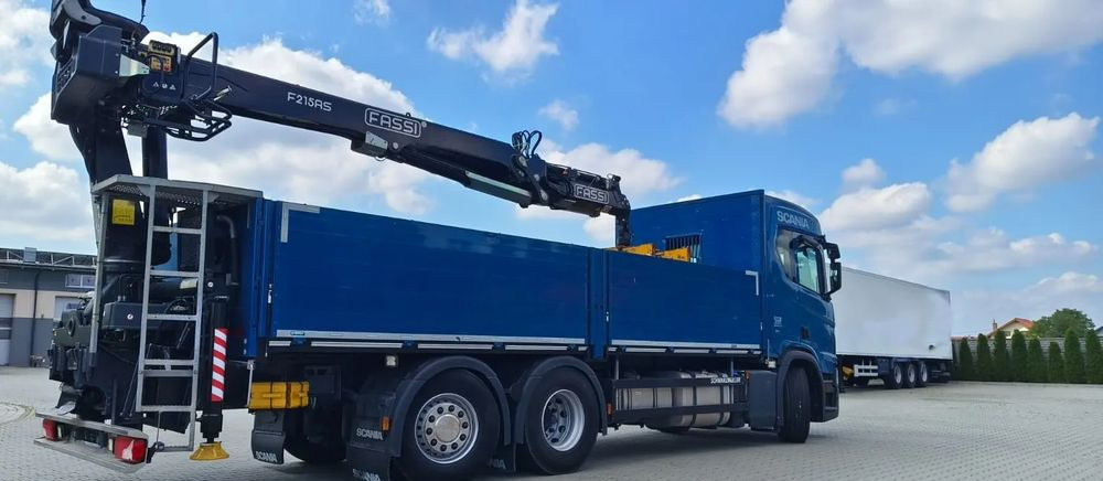 Scania R 500 6x2 z żurawiem Fassi F 215 AS – 2019 – Euro 6 –Retarder -Oś skrętna - Gotowa do pracy! - Nosturiauto, Lava-kuorma-auto: kuva Scania R 500 6x2 z żurawiem Fassi F 215 AS – 2019 – Euro 6 –Retarder -Oś skrętna - Gotowa do pracy! - Nosturiauto, Lava-kuorma-auto Scania R 500 6x2 z żurawiem Fassi F 215 AS – 2019 – Euro 6 –Retarder -Oś skrętna - Gotowa do pracy! - Nosturiauto, Lava-kuorma-auto: kuva Scania R 500 6x2 z żurawiem Fassi F 215 AS – 2019 – Euro 6 –Retarder -Oś skrętna - Gotowa do pracy! - Nosturiauto, Lava-kuorma-auto