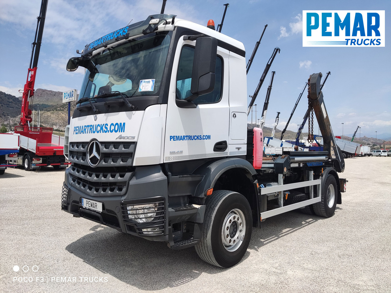 MERCEDES-BENZ AROCS 1845 PORTACONTENEDOR CADENA - Nostovarsi-vaihtolavakuorma kuorma-auto: kuva MERCEDES-BENZ AROCS 1845 PORTACONTENEDOR CADENA - Nostovarsi-vaihtolavakuorma kuorma-auto MERCEDES-BENZ AROCS 1845 PORTACONTENEDOR CADENA - Nostovarsi-vaihtolavakuorma kuorma-auto: kuva MERCEDES-BENZ AROCS 1845 PORTACONTENEDOR CADENA - Nostovarsi-vaihtolavakuorma kuorma-auto