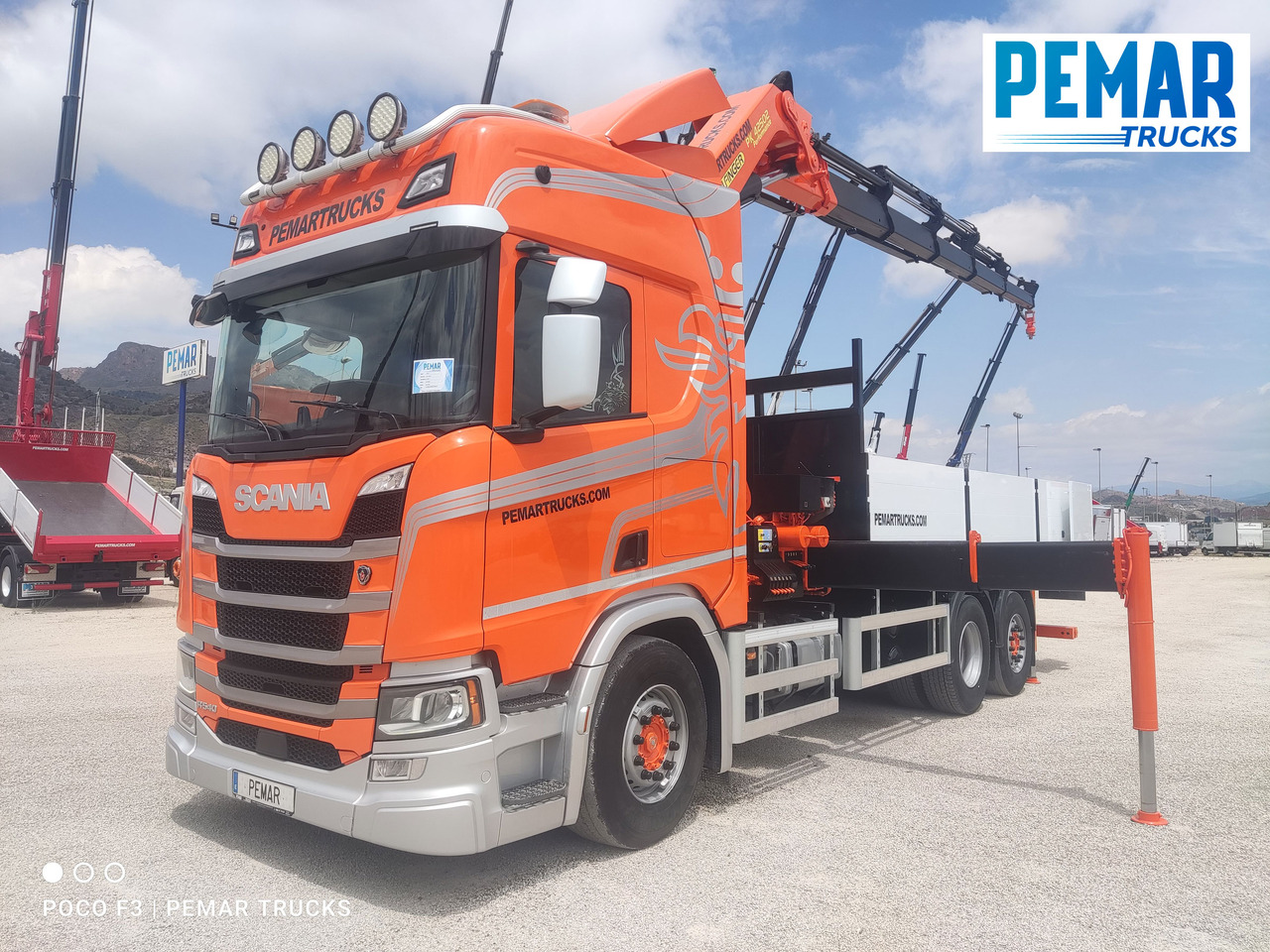 SCANIA R 540 6X2 GRUA CAJA FIJA - Lava-kuorma-auto, Nosturiauto: kuva SCANIA R 540 6X2 GRUA CAJA FIJA - Lava-kuorma-auto, Nosturiauto SCANIA R 540 6X2 GRUA CAJA FIJA - Lava-kuorma-auto, Nosturiauto: kuva SCANIA R 540 6X2 GRUA CAJA FIJA - Lava-kuorma-auto, Nosturiauto