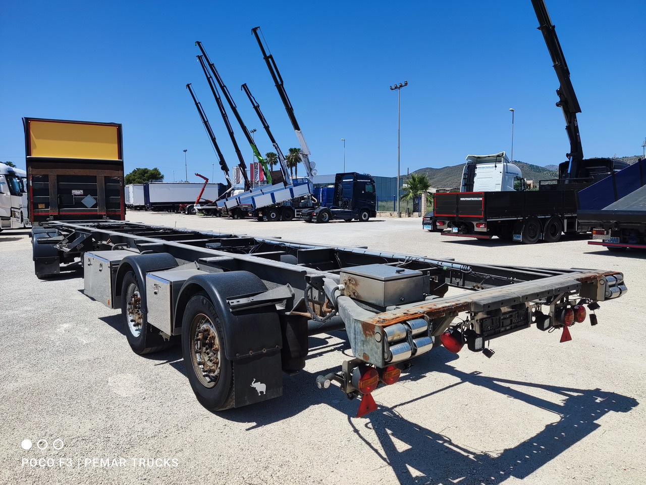 SCHMITZ CARGOBULL KO36 CHASIS MEGATRAILER 4 ejes - Alusta perävaunu: kuva SCHMITZ CARGOBULL KO36 CHASIS MEGATRAILER 4 ejes - Alusta perävaunu SCHMITZ CARGOBULL KO36 CHASIS MEGATRAILER 4 ejes - Alusta perävaunu: kuva SCHMITZ CARGOBULL KO36 CHASIS MEGATRAILER 4 ejes - Alusta perävaunu